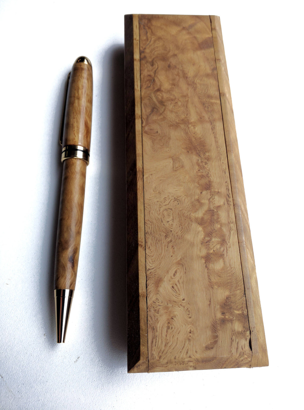 Highly Figured Oak Pen Set - Wooden Pen Set
