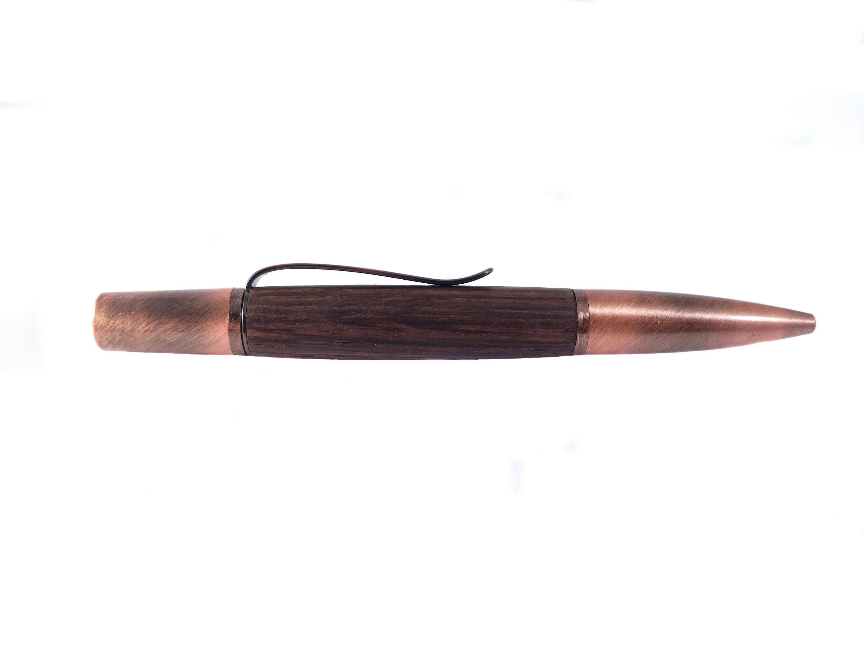 Antique Copper Irish Bog Oak Personalized Pen