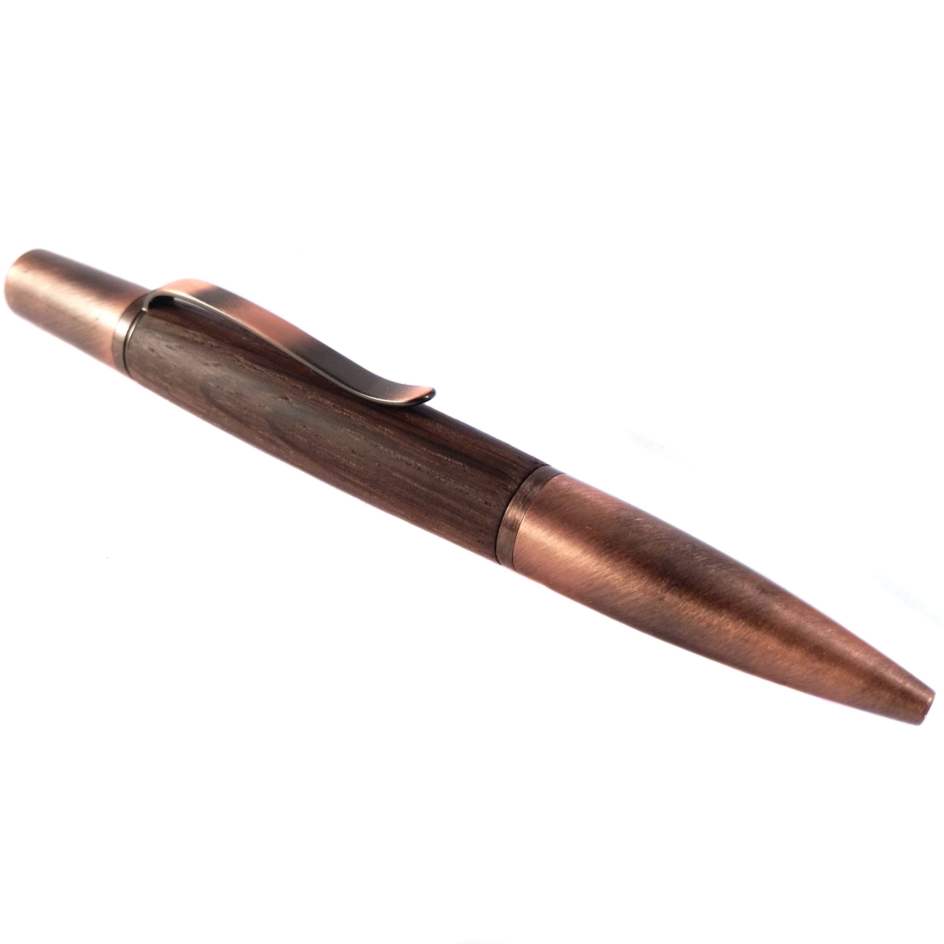 Antique Copper Irish Bog Oak Personalized Pen