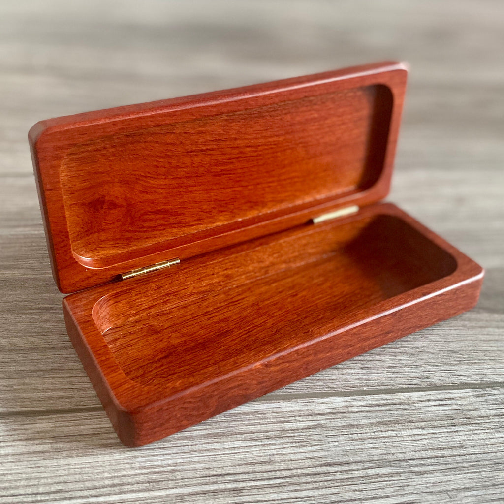 Personalized Pen Case Rosewood Pen Box