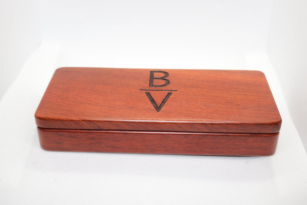 Personalized Rosewood Pen Case
