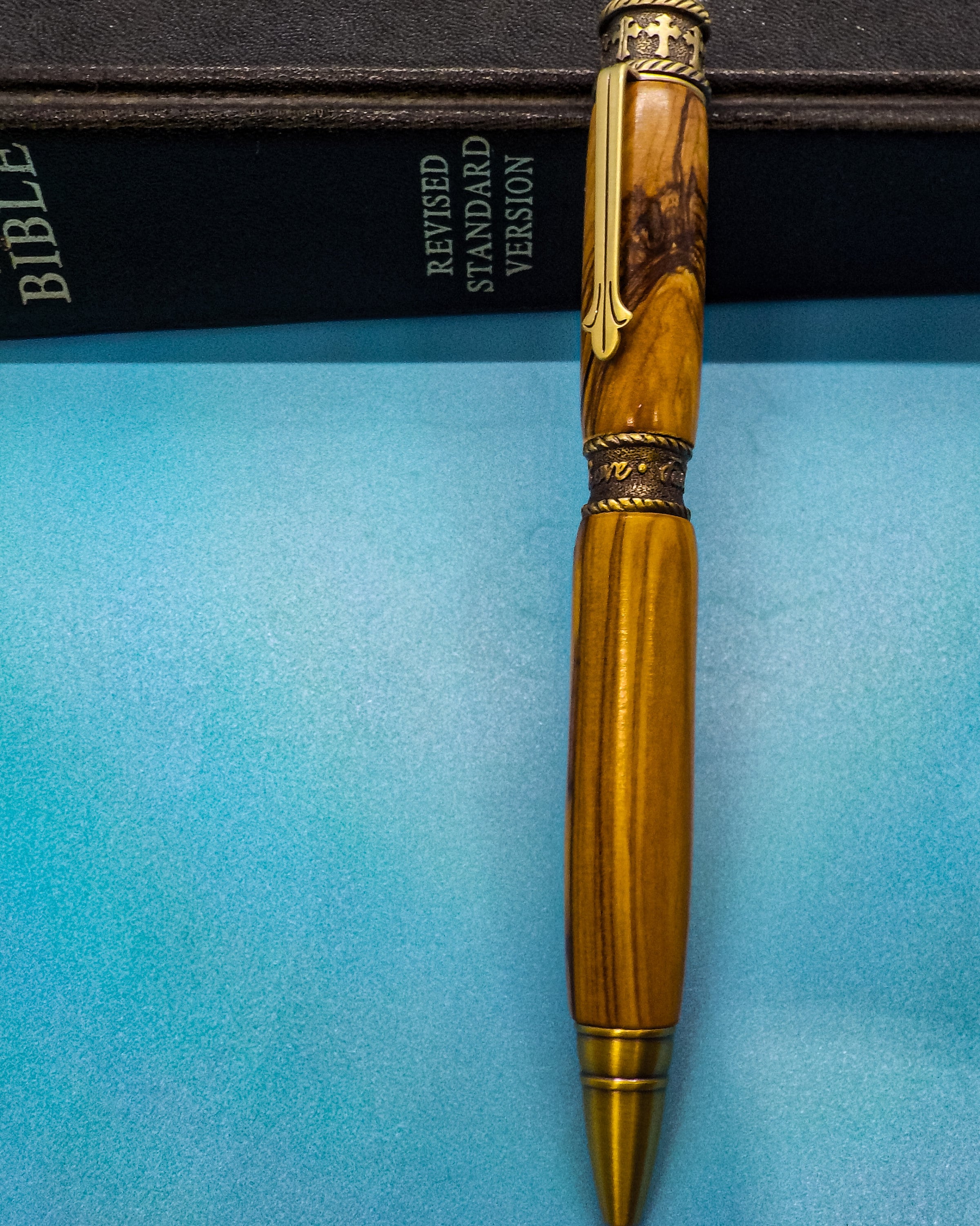 Bethlehem Olivewood Pen Christian Faith Hope Love Gift