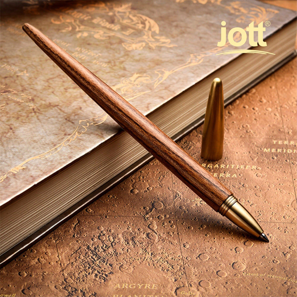 Exquisite Wood and Brass Pens