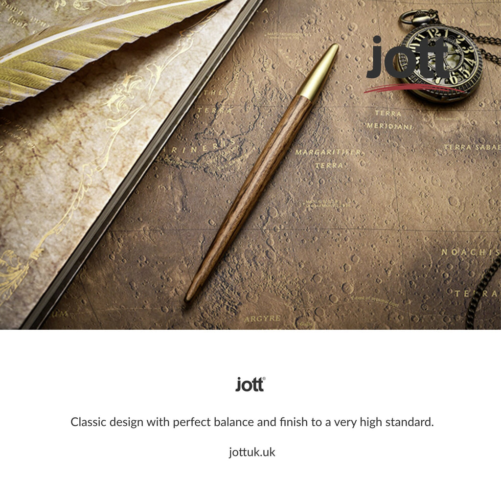 Exquisite Wood and Brass Pens