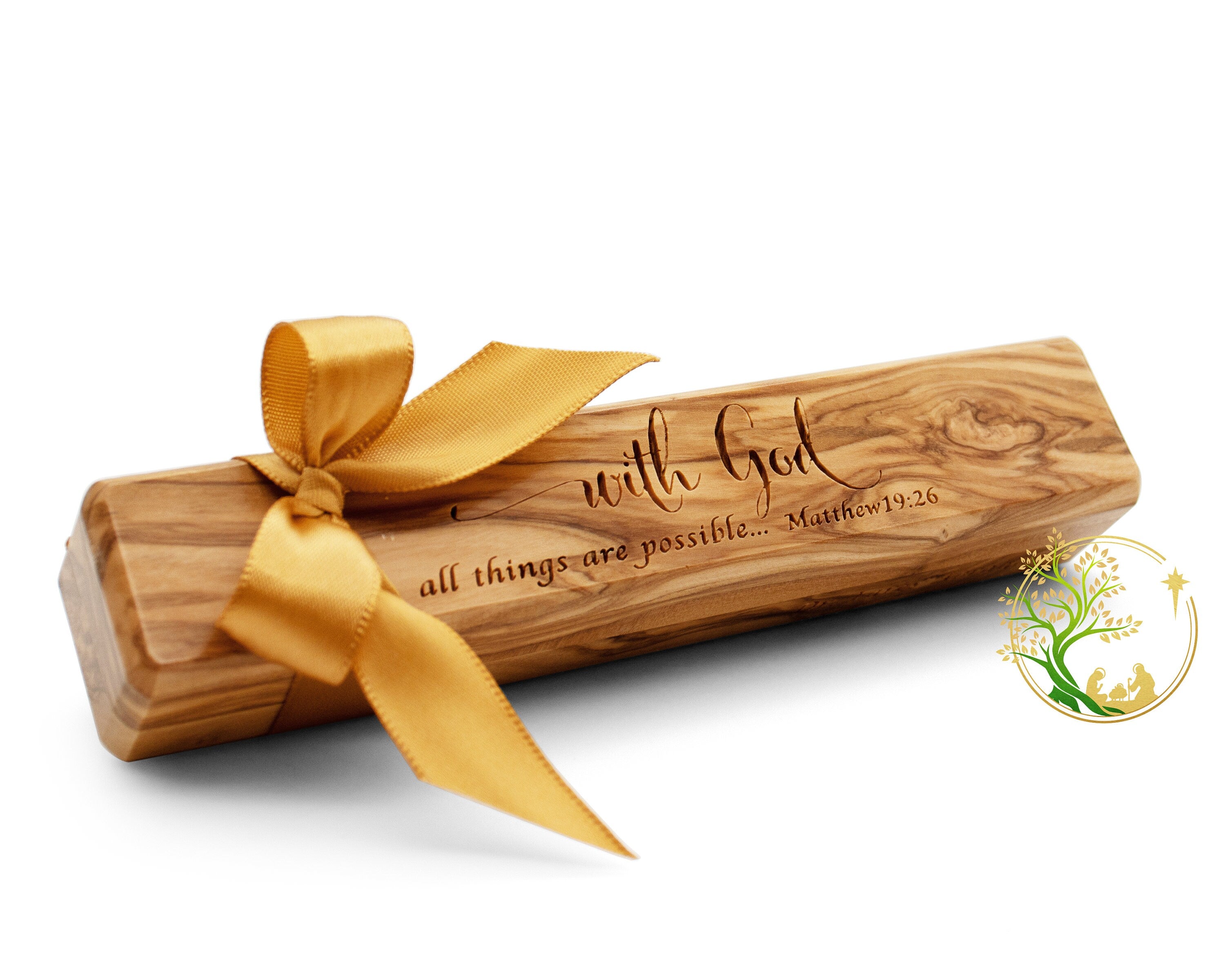 Christmas Wooden Pen Box and Pen gifts