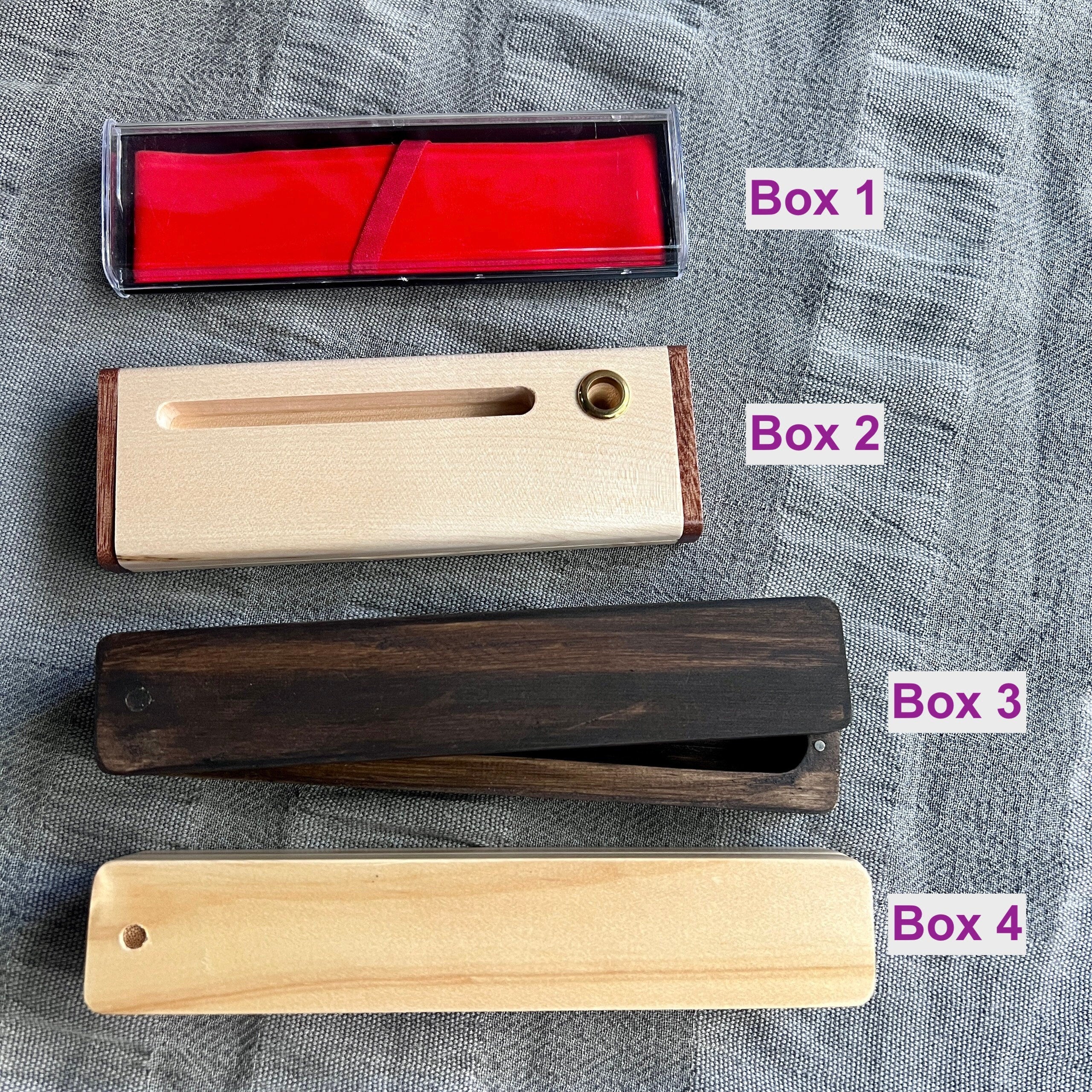 Engraved Fragrant Rosewood Pen and Box