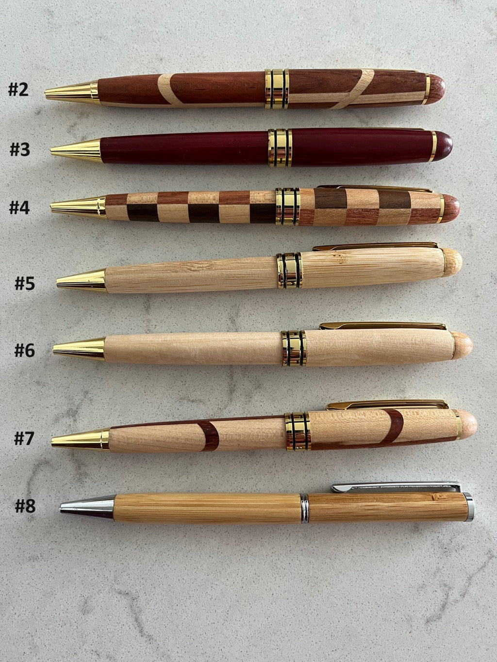 Personalized Rosewood Pen Case