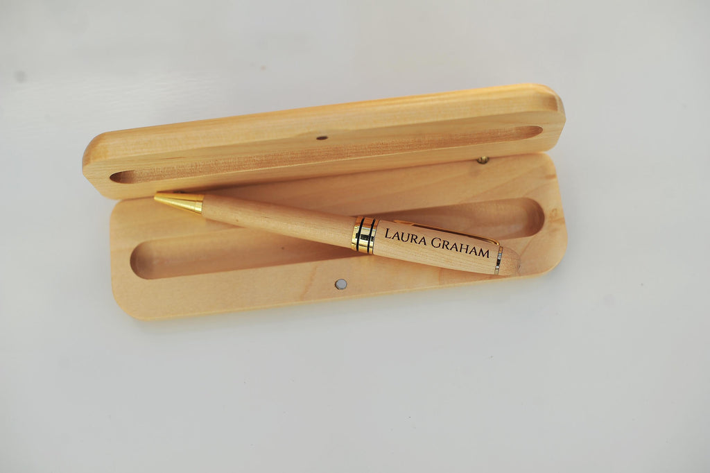 Engraved Pen and Case Set - Engraved Pen Set