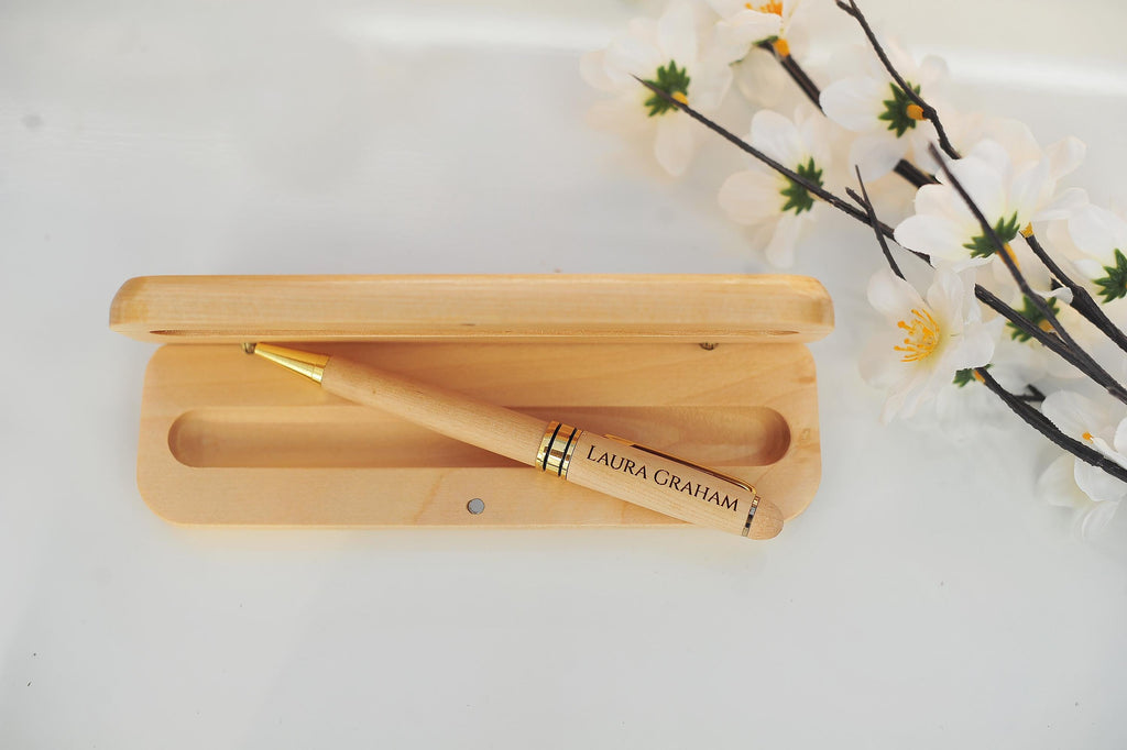 Engraved Pen and Case Set - Engraved Pen Set