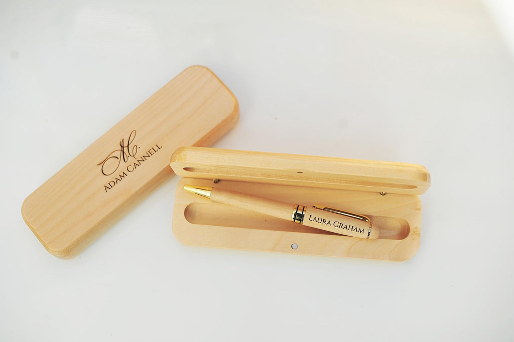 Engraved Pen and Case Set - Engraved Pen Set