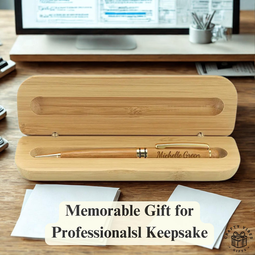 Personalized Wood Pen Engraved Pen Set Graduation Gifts