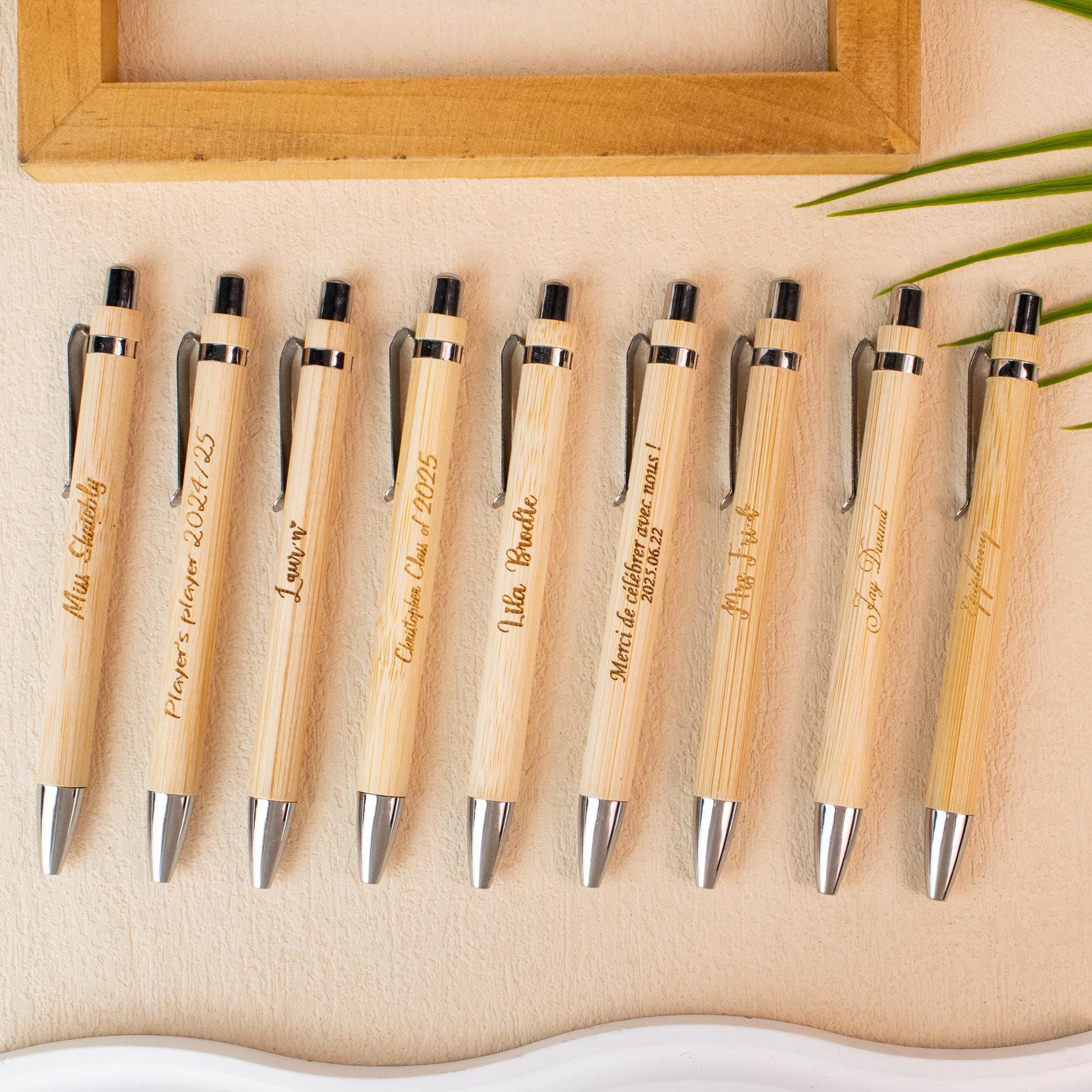 Personalized Wooden Pen Gift – Engraved Name