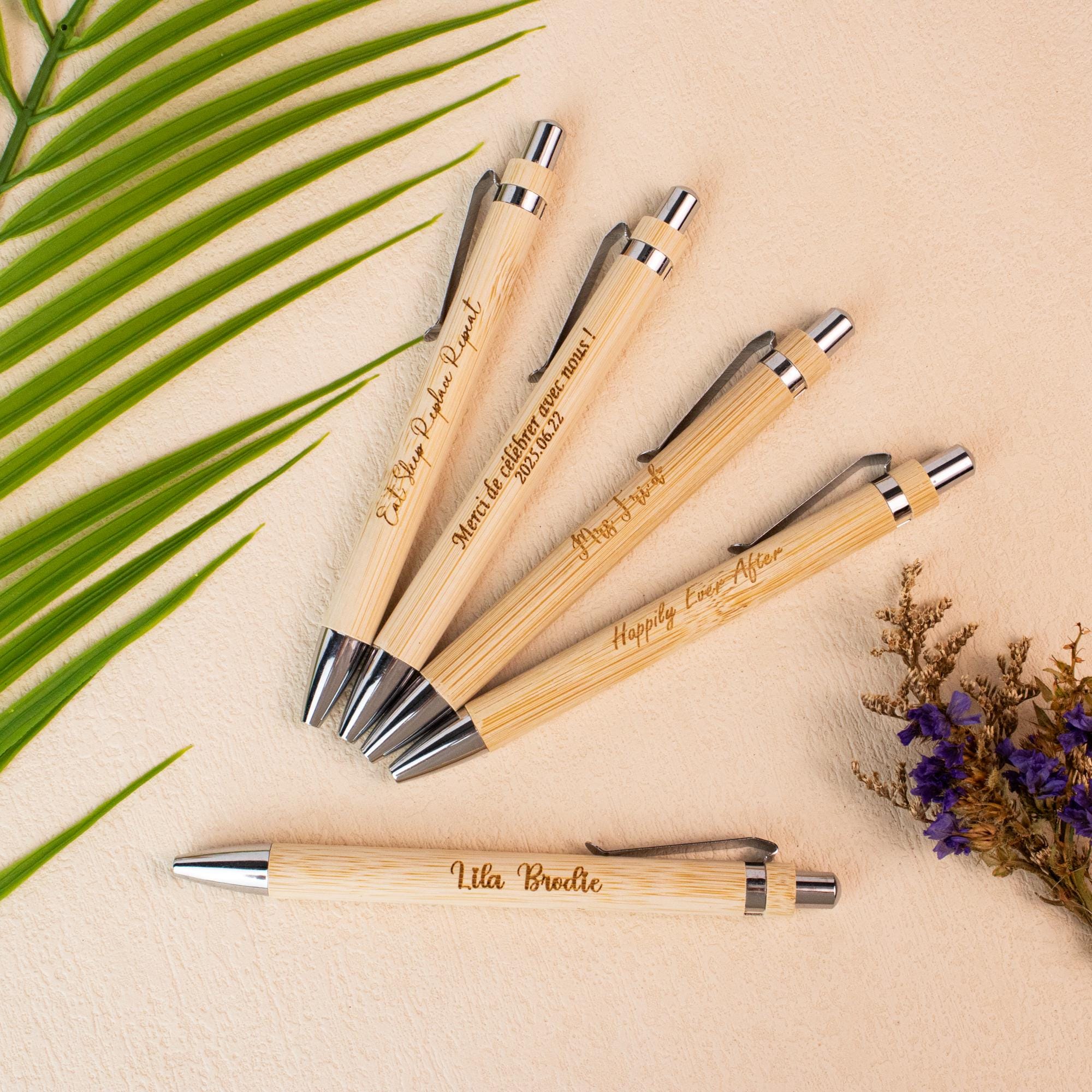 Personalized Wooden Pen Gift – Engraved Name