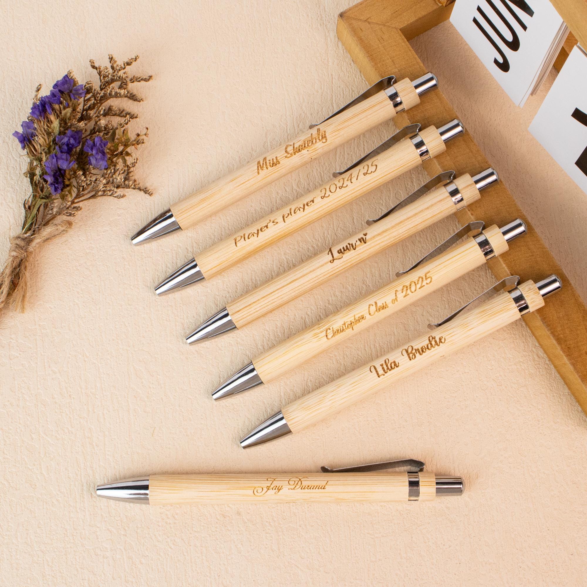 Personalized Wooden Pen Gift – Engraved Name