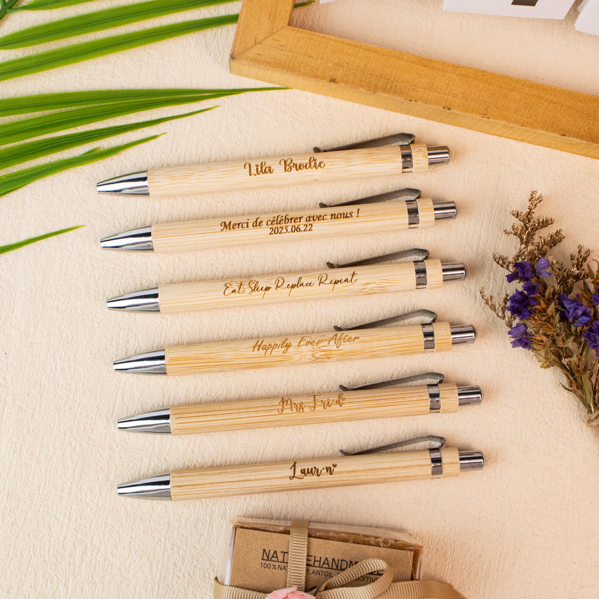 Personalized Wooden Pen Gift – Engraved Name